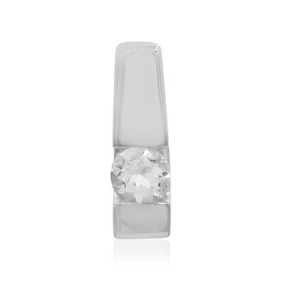 Pendentif en argent et Topaze blanche