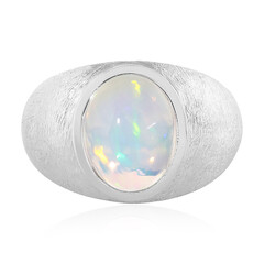 Bague en argent et Opale Welo