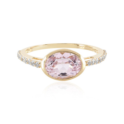 Bague en or et Kunzite