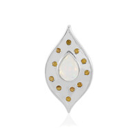 Pendentif en argent et Opale Welo(Adela Silber)