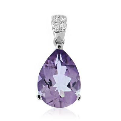 Pendentif en argent et Améthyste