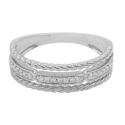 Bague en or et Diamant SI1 (G) (Annette)