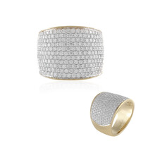 Bague en or et Diamant SI2 (H) (de Melo)