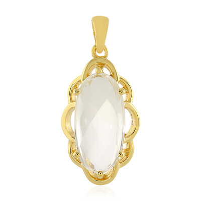 Pendentif en argent et Quartz blanc