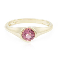 Bague en or et Tourmaline rose