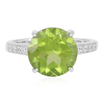 Bague en argent et Péridot