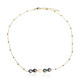 Collier en argent et Perle blanche de culture d'eau douce (TPC)