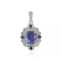 Pendentif en argent et Tanzanite