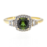 Bague en or et Tourmaline verte (Adela Gold)