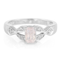 Bague en argent et Tourmaline cuprifère rose