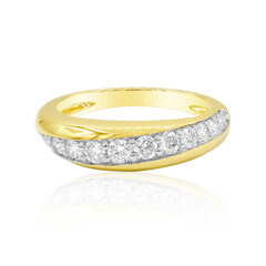 Bague en or et Diamant IF (D)