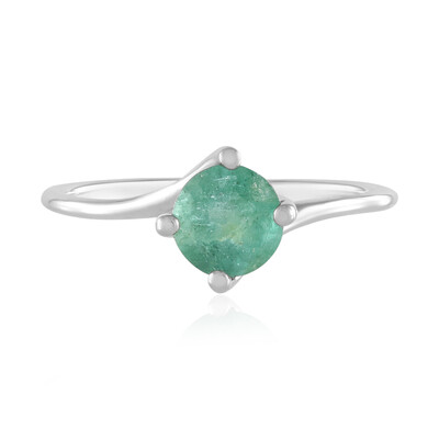 Bague en or et Emeraude du Brésil