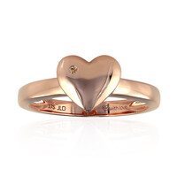 Bague en or et Diamant rose de France SI1 d'Argyle 