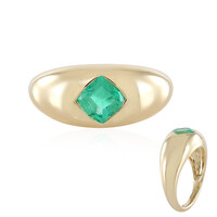Bague en or et Emeraude de Russie (de Melo)