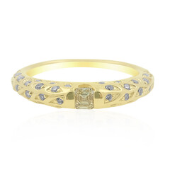 Bague en or et Diamant VS1 jaune (de Melo)
