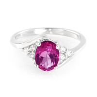 Bague en argent et Topaze raisin