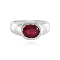 Bague en argent et Rubis de Bemainty