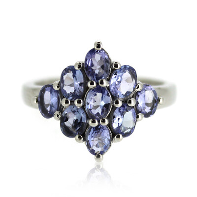 Bague en argent et Tanzanite