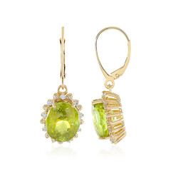 Boucles d'oreilles en or et Sphène (AMAYANI)