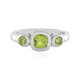 Bague en argent et Péridot