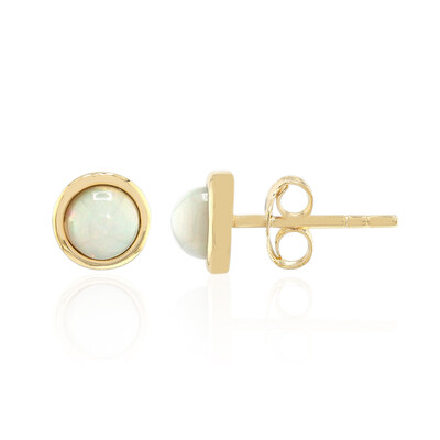 Boucles d'oreilles en argent et Opale Welo