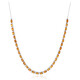Collier en argent et Citrine Madère