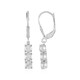 Boucles d'oreilles en argent et Zircon