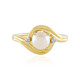 Bague en argent et Perle blanche de culture d'eau douce