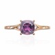 Bague en or et Grenat Rhodolite