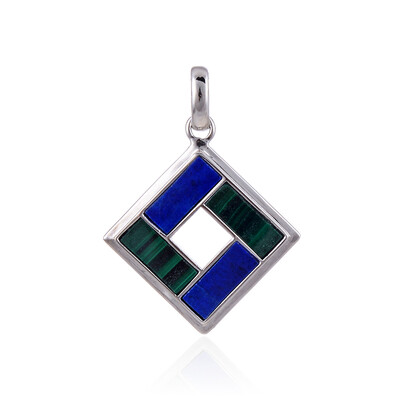 Pendentif en argent et Lapis-Lazuli