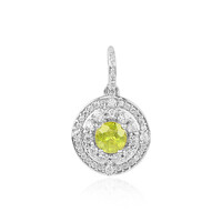 Pendentif en argent et Sphène