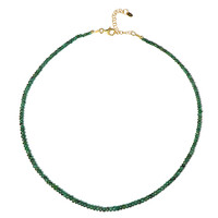 Collier en argent et Emeraude de Zambie