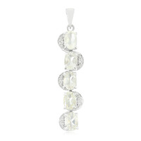 Pendentif en argent et Orthose