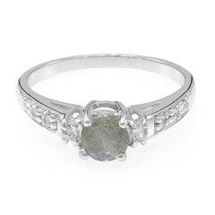 Bague en argent et Spectrolite