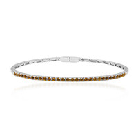 Bracelet en argent et Citrine