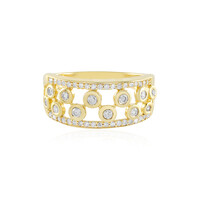 Bague en argent et Diamant I2 (J)
