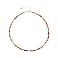 Collier en argent et Mokaïte
