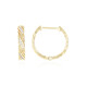Boucles d'oreilles en or et Diamant I1 couleur (I) (Ornaments by de Melo)