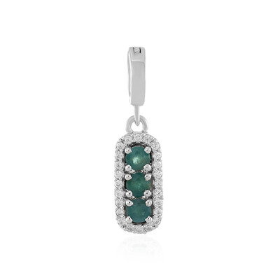 Pendentif en argent et Grandidierite