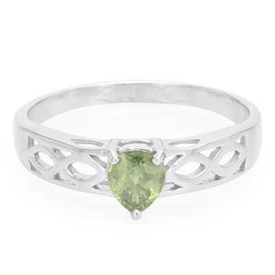 Bague en argent et Saphir du Mozambique