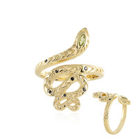 Bague en argent et Péridot