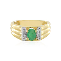 Bague en argent et Emeraude de Socoto