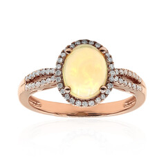 Bague en or et Opale Welo AAA (CIRARI)