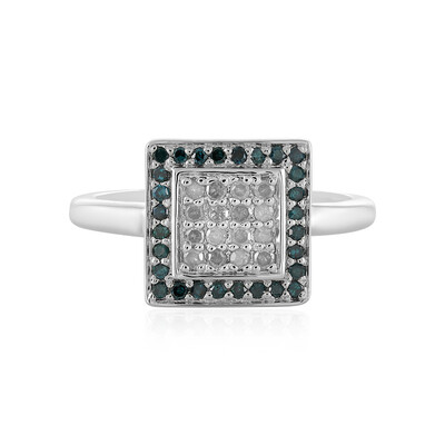 Bague en argent et Diamant I3 (H)
