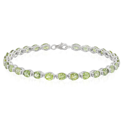 Bracelet en argent et Tourmaline Paraïba