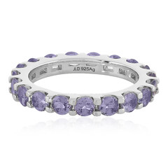 Bague en argent et Tanzanite
