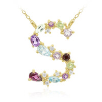 Collier en argent et Grenat Rhodolite