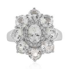 Bague en argent et Danburite