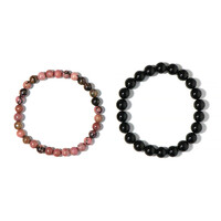Bracelet et Tourmaline noire