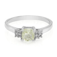 Bague en argent et Orthose
